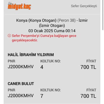 Geç Kalan Otobüs Ve Kalitesiz Hizmet