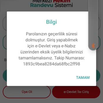 MHRS Üyelik Sorunu Ve Randevu Alamama