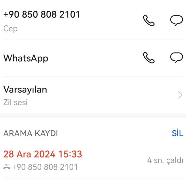 Teslim Edilmeyen Sipariş Ve İletişim Sorunları