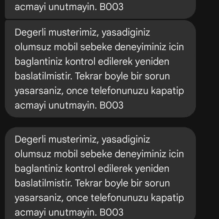 Vodafone'dan Çıkış Yapamıyorum: İnternet Ve Ses Sorunları