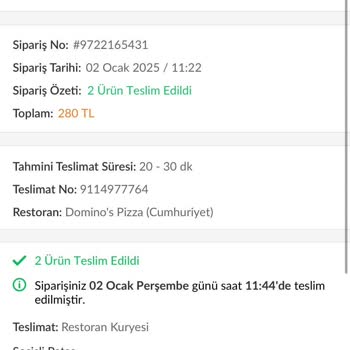 Domino's Patso Siparişi: Beklentilerin Altında Bir Deneyim