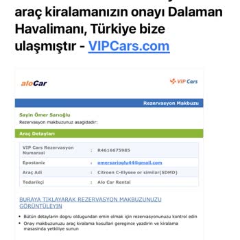 Havalimanında Araç Teslim Edilmedi, Alo Car Yanıltıcı Bilgi Verdi