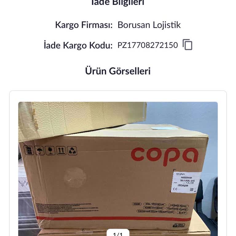 Borusan Lojistik'te İade Sorunu