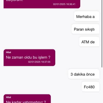 QNB Finansbank ATM Arızası Ve Yetersiz Destek