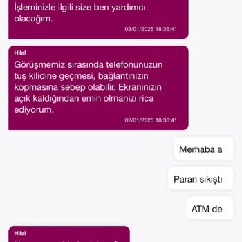 QNB Finansbank ATM Arızası Ve Yetersiz Destek