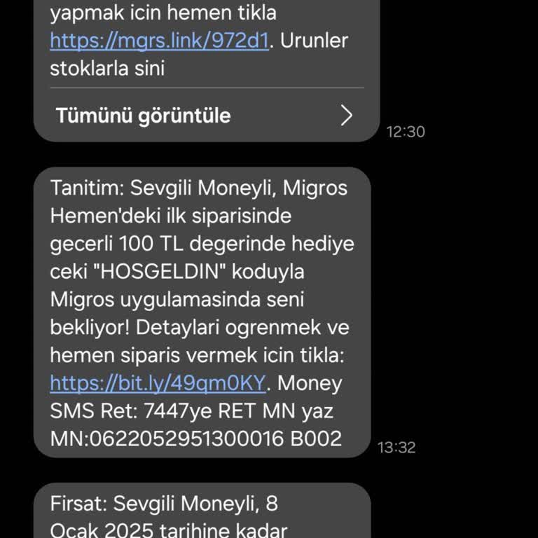 Sürekli Gelen Money Mesajlarından Bıkkınlık