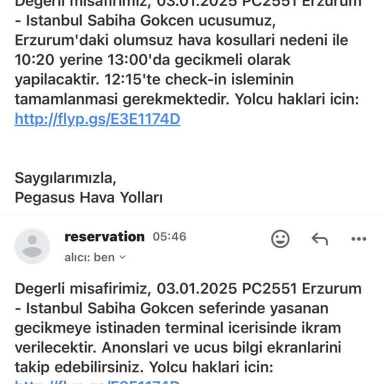 Pegasus Uçuşlarında Sürekli Gecikme Sorunu
