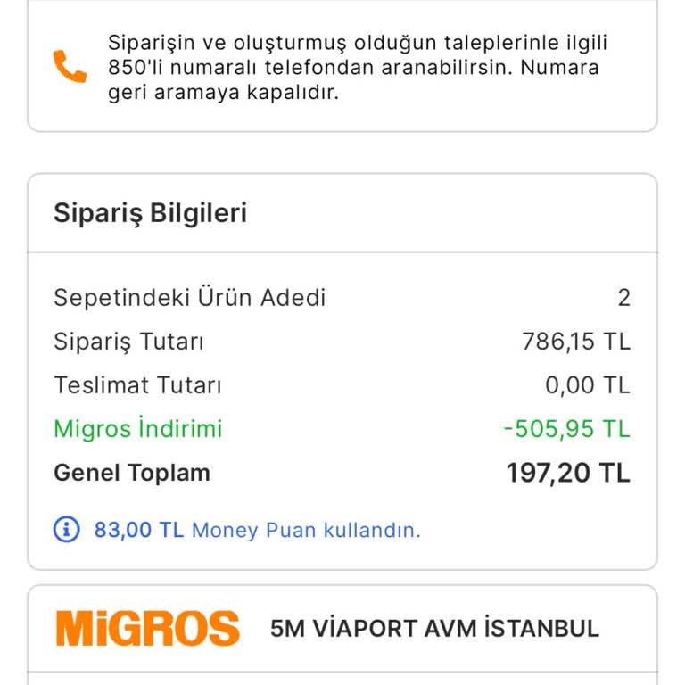 Migros'ta Yılbaşı Süsü Hayal Kırıklığı