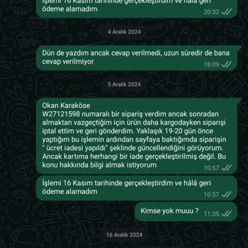 Sahte Apple Sitesinden İade Sorunu Ve İletişimsizlik