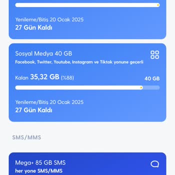 Sosyal Medya Paketi Kullanımında Hatalı Hesaplama Sorunu