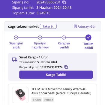 Faturasız Ürün Ve Yetersiz Müşteri Hizmeti