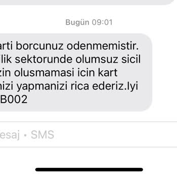 Olmayan Kredi Kartı Borcu İçin Haksız Talep