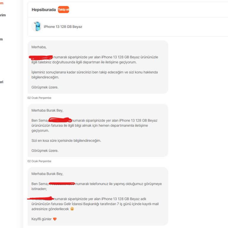 Hepsiburada'dan Fatura Bekleyişi