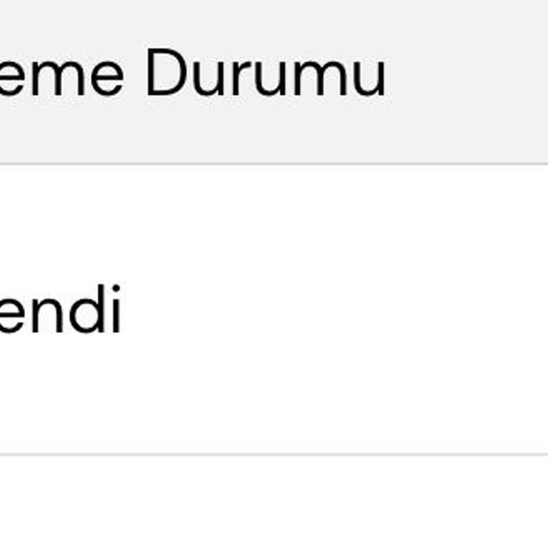 Siparişin Gecikmesi Ve İletişim Eksikliği