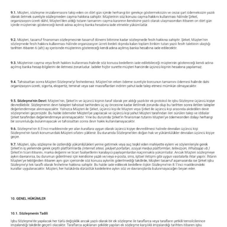 Birevim Sözleşme Devir Hakkı İhlali Ve Müşteri Mağduriyeti