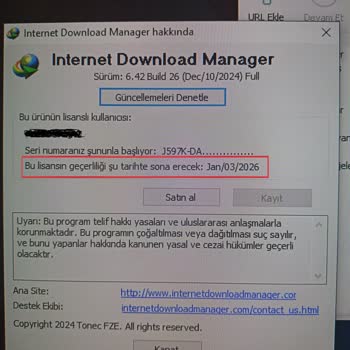 Lisans Süresi Uyuşmazlığı