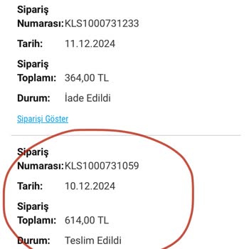 Yanlış Ürün İadesi Sorunu