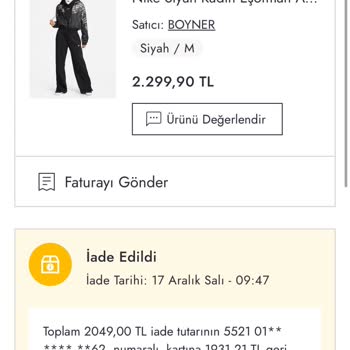 Yanlış Ürün Teslimatı Ve İade Sorunu