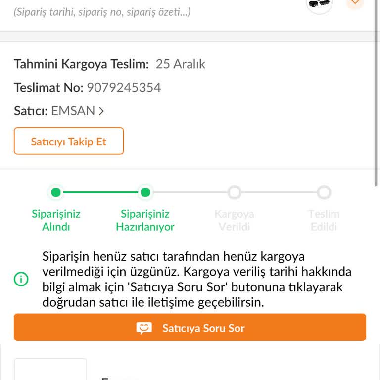 Kargo Tesliminde Yaşanan Sorun Ve İletişim Çıkmazı