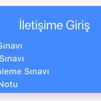 Sınav Sonucu Yanlış Girişi Ve İletişim Sorunları