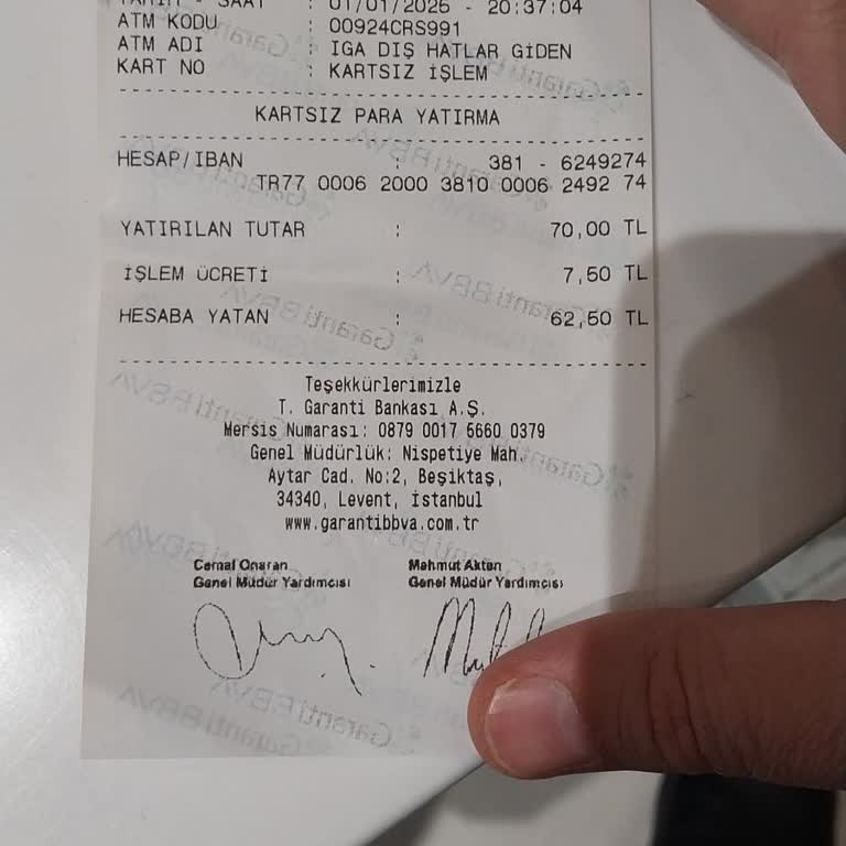 ATM İle Yatırılan Para Bakiyeme Geçmedi Müşteri Hizmetleri Sessiz