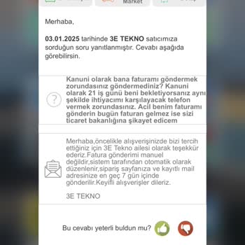 Trendyol'dan Aldığım Telefon İade Sürecinde Sorunlar Yaşıyorum