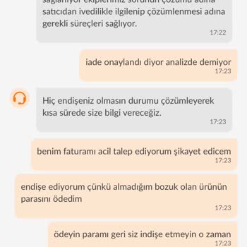 Trendyol'dan Aldığım Telefon İade Sürecinde Sorunlar Yaşıyorum