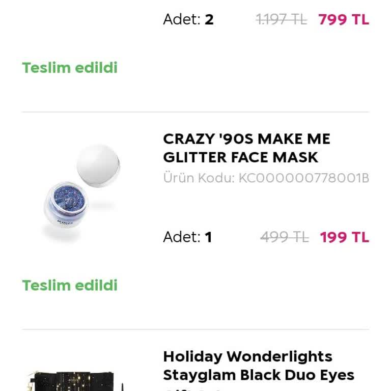 İptal Edilen Sipariş Ve Hediye Çeki Sorunu