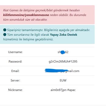 Gamermarkt'ta Hesap Geri Alındı: Müşteri Mağduriyeti Ve Yetersiz Destek
