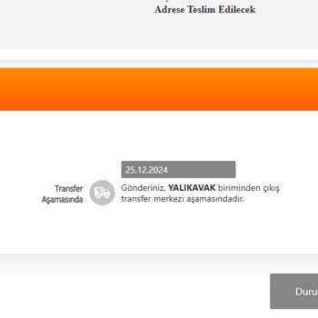 Kayıp Ürün Ve İletişimsizlik Mağduriyeti