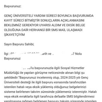 İstanbul Büyükşehir Belediyesi Burs Başvurusunda Haksızlık