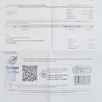 Teknosa'dan Alınan Ürünlerin Tax Free İade Sorunu