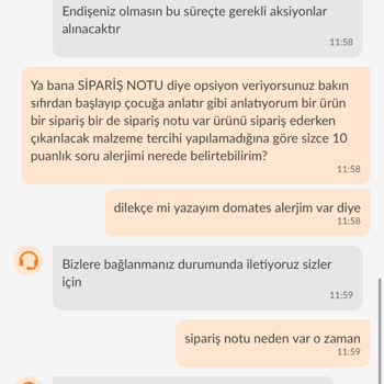 Alerji Uyarısına Rağmen Ürün Yanlış Gönderildi
