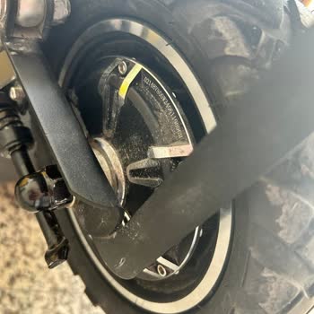 Onvo 12 X Plus Scooter'ın Arka Lastik Kabusu