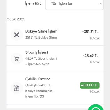 Bakiyem Silindi Ve Müşteri Hizmetlerine Ulaşamıyorum