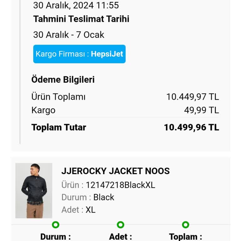 Tacreo Mağazasının Kargo Ve Müşteri Hizmetleri Sorunu