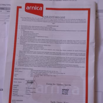 Arnica Mutfak Robotu Hayal Kırıklığı: Parçalı Bıçak Sorunu