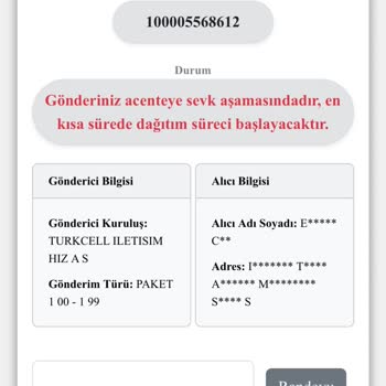 Kargo Teslimatında İletişim Sorunu