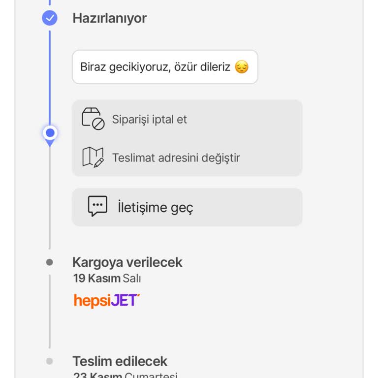 Hepsiburada Ürün İptali Ve Gönderim Sorunu