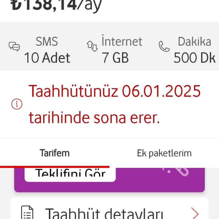 Vodafone'un Yüksek Tarife Teklifi Ve Çekim Sorunu