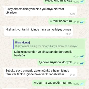 Klorlu Su Sorunu: Pişmanlık Dolu Bir Deneyim