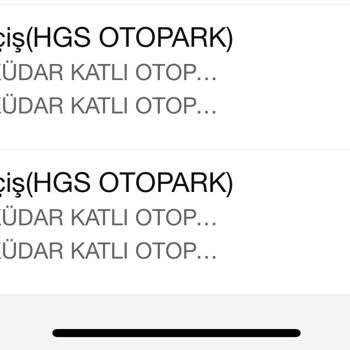 Üsküdar Otoparkı HGS Sorunu: Yanlış Para Çekimi