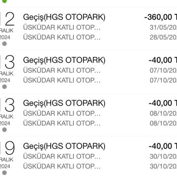 Üsküdar Otoparkı HGS Sorunu: Yanlış Para Çekimi