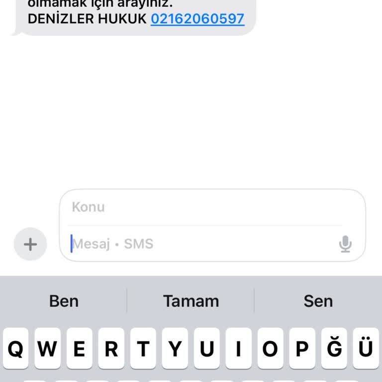 Yanıltıcı Mesajlarla Mağduriyet