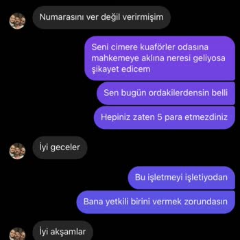 Saç Renk Fiyaskosu Ve Kötü Hizmet Deneyimi