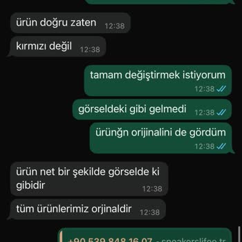 Yanlış Renk Ve Replika Ürün Göndermeleri