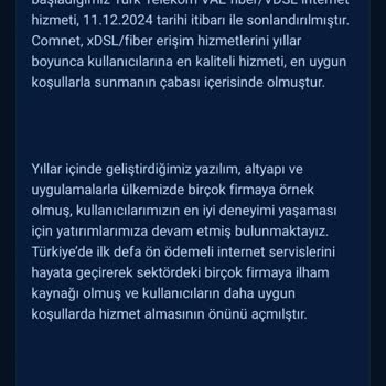 Ön Ödemeli İnternet Hizmeti Kesintisi Ve İade Sorunu
