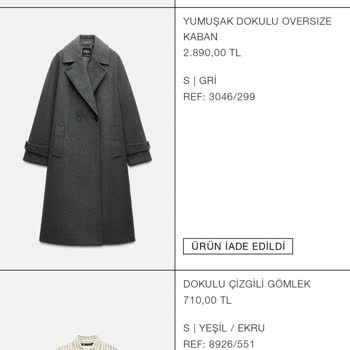 Zara Alışverişimde Para İadesi Sorunu Ve Müşteri Hizmetleri Hayal Kırıklığı