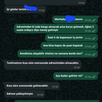 Kolay Gelsin Kargo İle Yaşanan Gecikmeler Ve Belirsizlikler