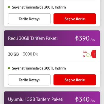 Vodafone Tarifesinde Haksız Fiyat Farkı